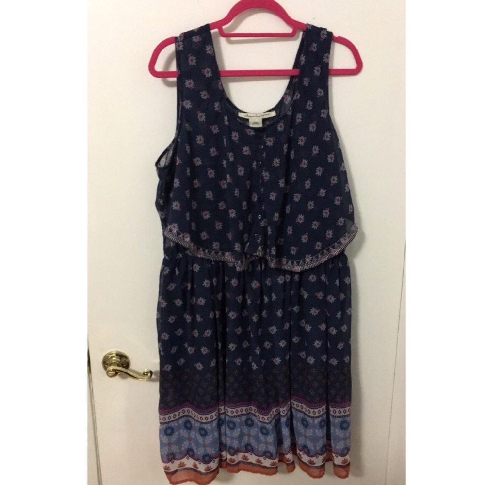 Plus size dress.